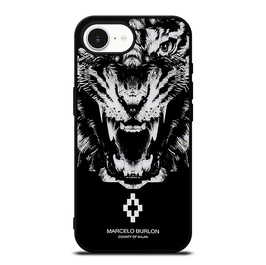 MARCELO BURLON WHITE LION iPhone 16e Case Cover