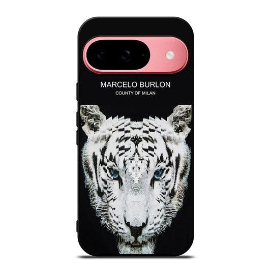 MARCELO BURLON WHITE TIGER Google Pixel 9 Case Cover