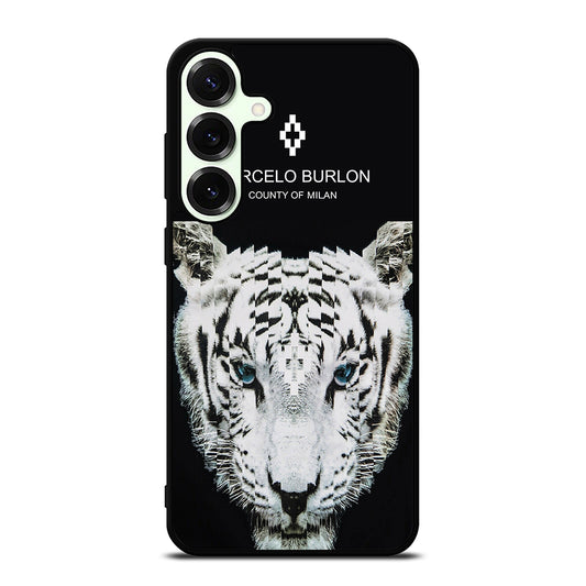 MARCELO BURLON WHITE TIGER Samsung Galaxy S26 Plus Case Cover