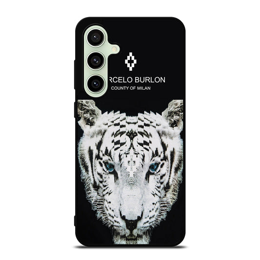 MARCELO BURLON WHITE TIGER Samsung Galaxy S24 FE Case Cover