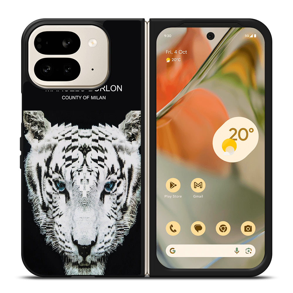 MARCELO BURLON WHITE TIGER Google Pixel 9 Pro Fold Case Cover