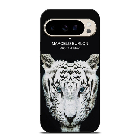 MARCELO BURLON WHITE TIGER Google Pixel 9 Pro Case Cover