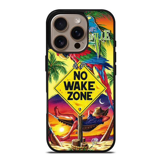 MARGARITAVILLE JIMMY BUFFETT'S NO WAKE ZONE iPhone 16 Pro Case Cover