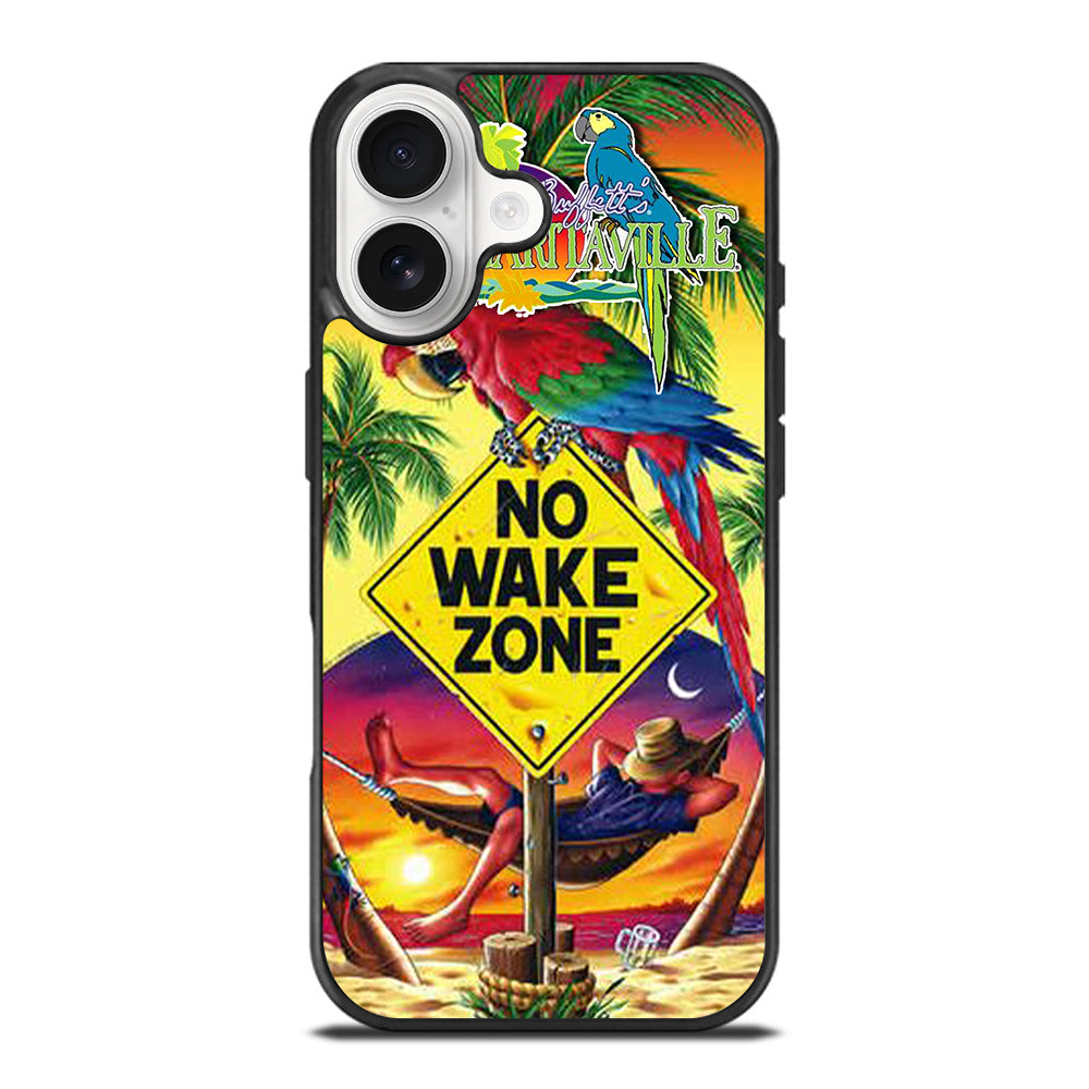 MARGARITAVILLE JIMMY BUFFETT'S NO WAKE ZONE iPhone 17 Case Cover