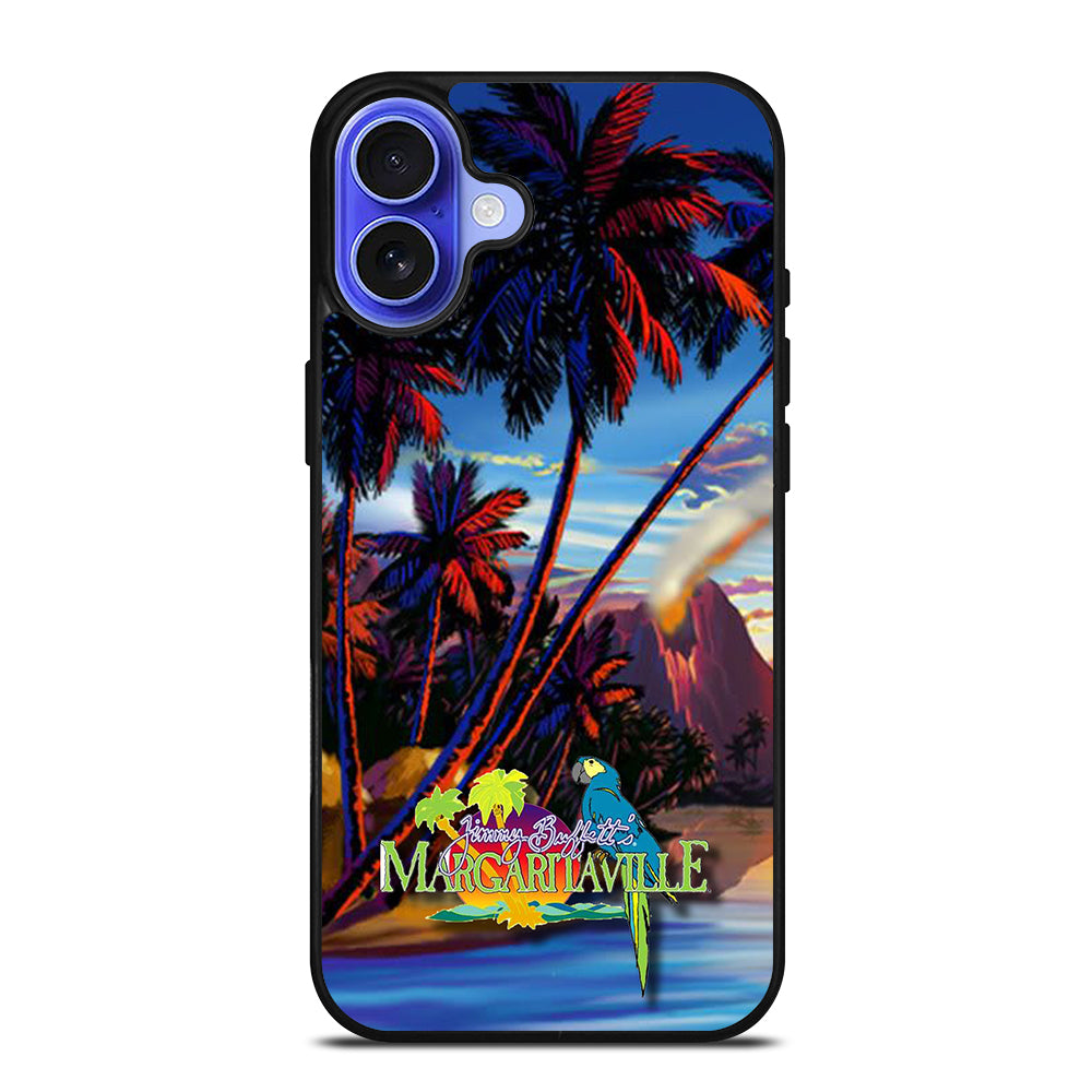 MARGARITAVILLE JIMMY BUFFETT'S PALM iPhone 16 Case Cover