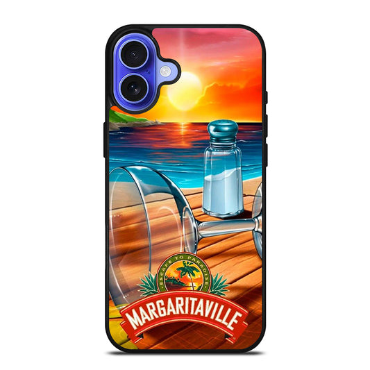 MARGARITAVILLE JIMMY BUFFETT'S SUNSET iPhone 16 Case Cover