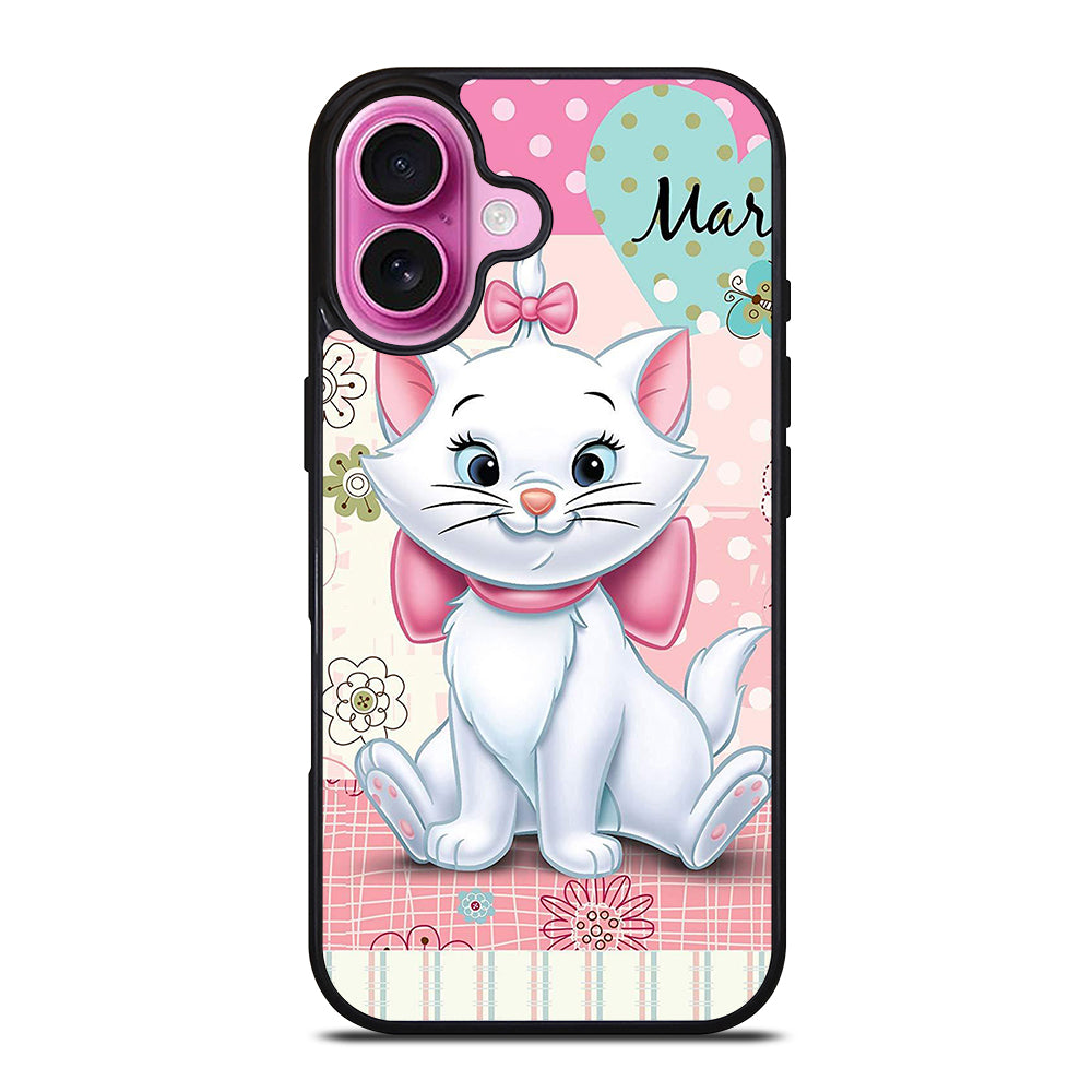 MARIE THE ARISTOCATS CAT CUTE CARTOON iPhone 16 Plus Case Cover