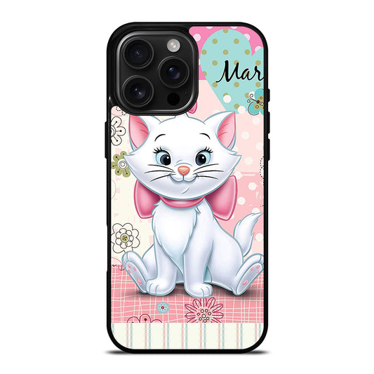 MARIE THE ARISTOCATS CAT CUTE CARTOON iPhone 16 Pro Max Case Cover