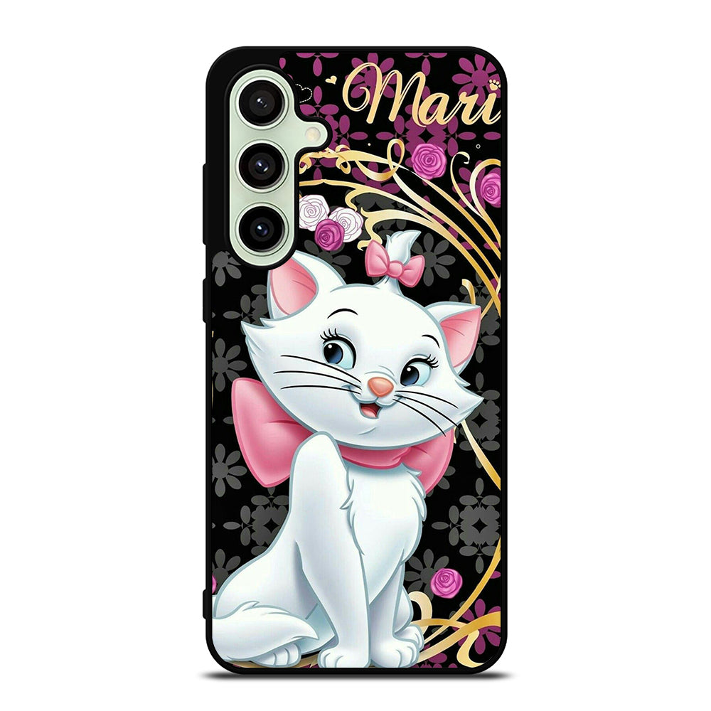 MARIE THE ARISTOCATS CAT FLORAL CARTOON Samsung Galaxy S24 FE Case Cover