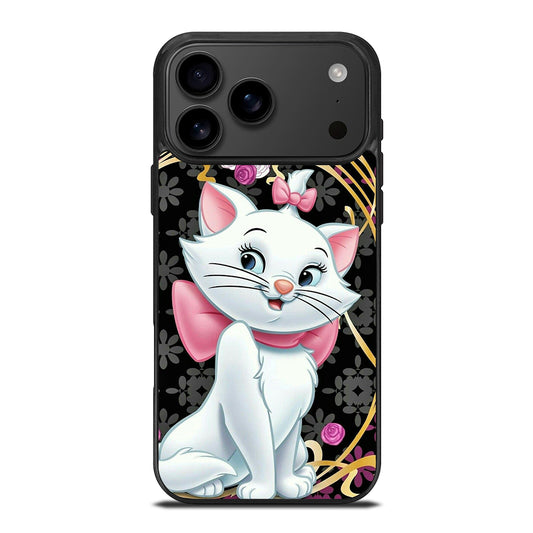 MARIE THE ARISTOCATS CAT FLORAL CARTOON iPhone 17 Pro Max Case Cover