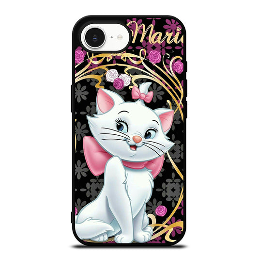 MARIE THE ARISTOCATS CAT FLORAL CARTOON iPhone 16e Case Cover