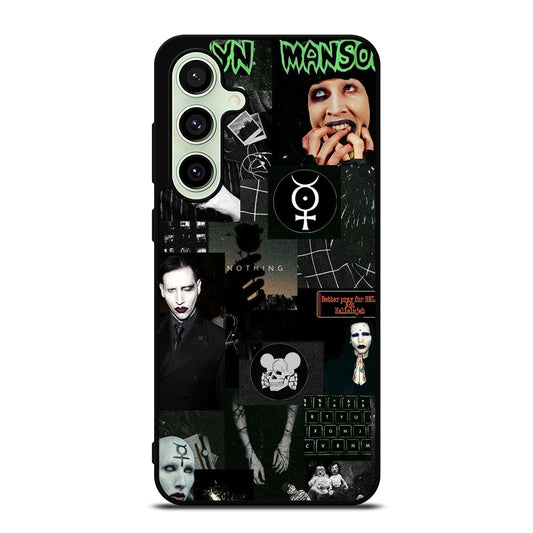 MARILYN MANSON COLLAGE Samsung Galaxy S24 FE Case Cover