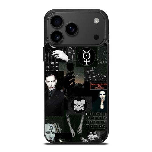MARILYN MANSON COLLAGE iPhone 17 Pro Max Case Cover