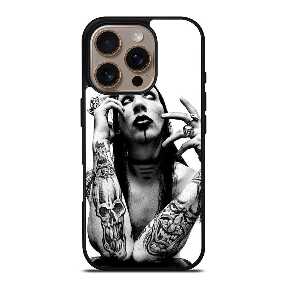 MARILYN MANSON SINGER iPhone 16 Pro Case Cover