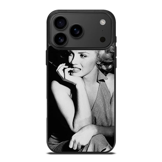 MARILYN MONROE BLACK WHITE iPhone 17 Pro Max Case Cover