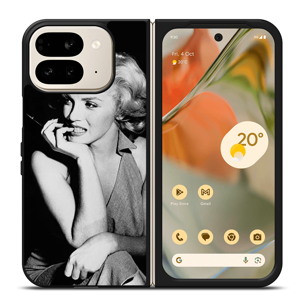 MARILYN MONROE BLACK WHITE Google Pixel 9 Pro Fold Case Cover