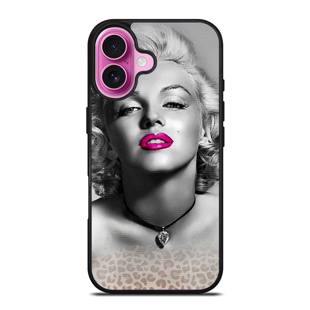 MARILYN MONROE FACE iPhone 16 Plus Case Cover