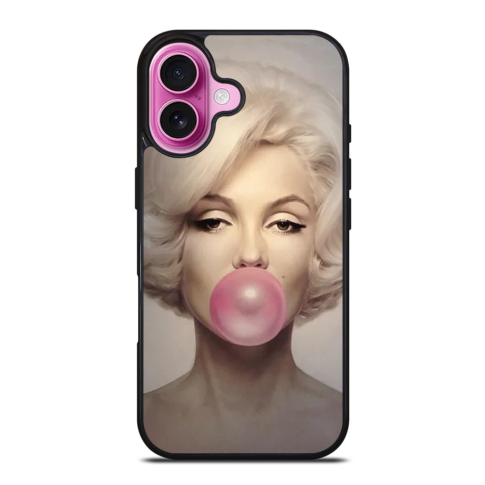 MARILYN MONROE GUM iPhone 16 Plus Case Cover