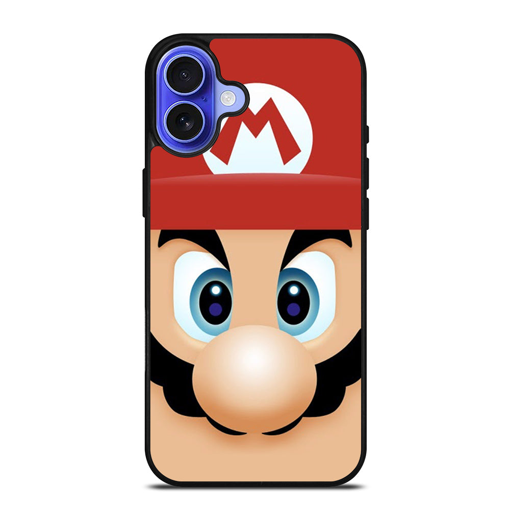 MARIO BROSS FACE iPhone 16 Case Cover