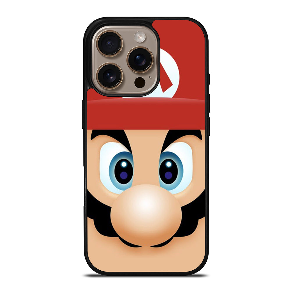 MARIO BROSS FACE iPhone 16 Pro Case Cover