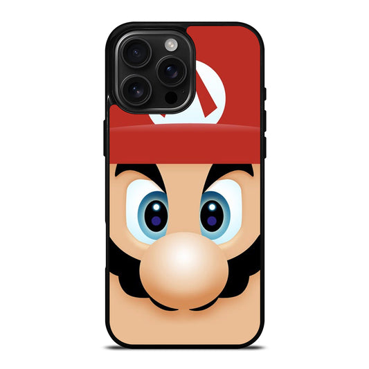 MARIO BROSS FACE iPhone 16 Pro Max Case Cover