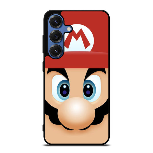 MARIO BROSS FACE Samsung Galaxy S25 Case Cover