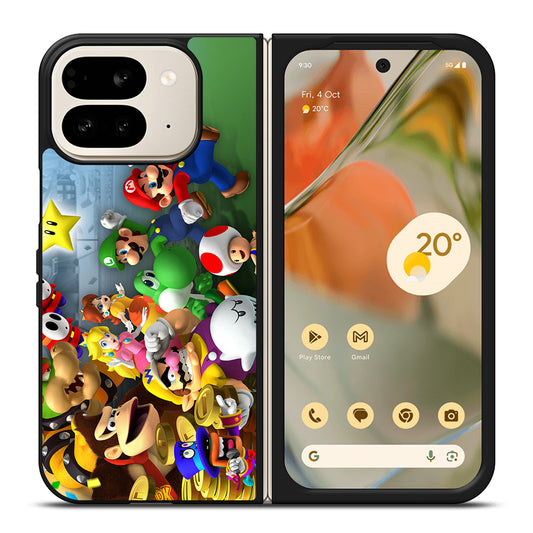 MARIO BROS ALL CHARACTER Google Pixel 9 Pro Fold Case Cover