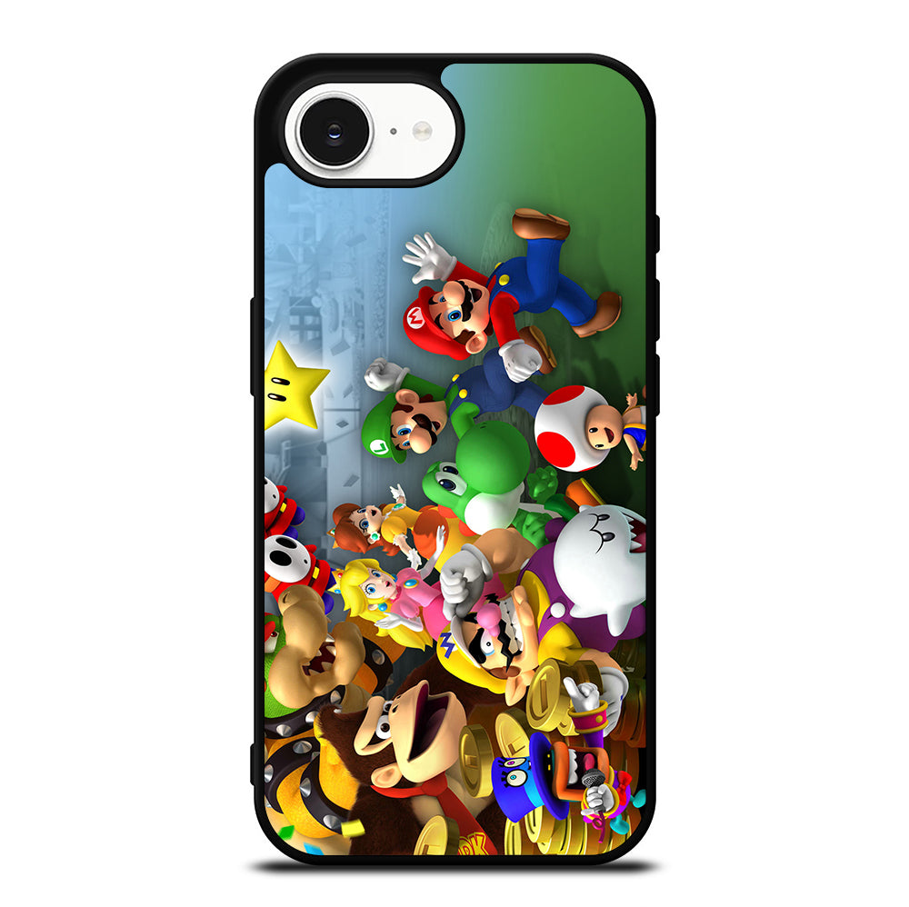 MARIO BROS ALL CHARACTER iPhone 16e Case Cover