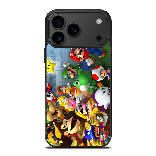MARIO BROS ALL CHARACTER iPhone 17 Pro Max Case Cover