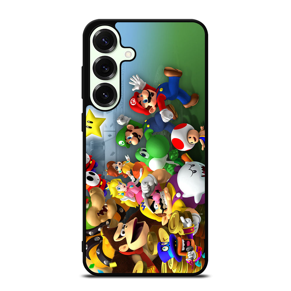 MARIO BROS ALL CHARACTER Samsung Galaxy S25 Plus Case Cover