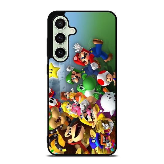 MARIO BROS ALL CHARACTER Samsung Galaxy S24 FE Case Cover