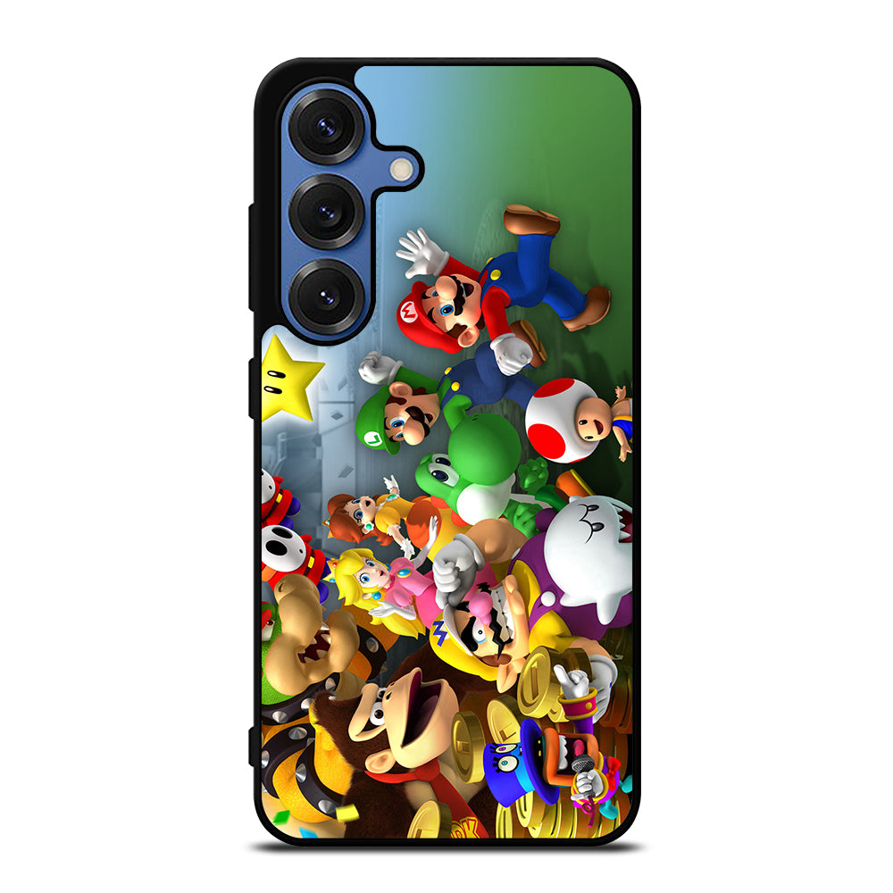 MARIO BROS ALL CHARACTER Samsung Galaxy S25 Case Cover