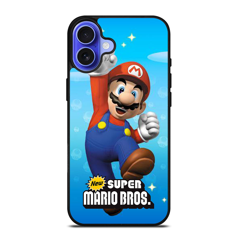 MARIO BROS CHARACTER iPhone 16 Case Cover