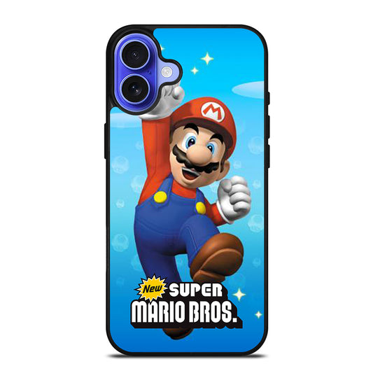 MARIO BROS CHARACTER iPhone 16 Case Cover