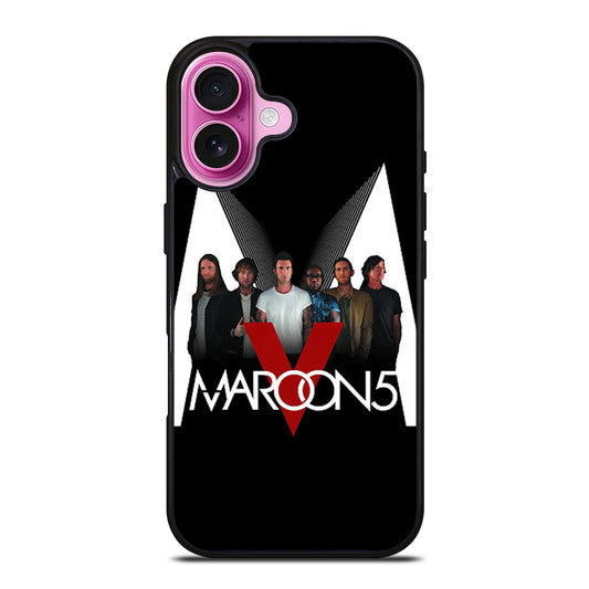 MAROON 5 GROUP BAND iPhone 16 Plus Case Cover