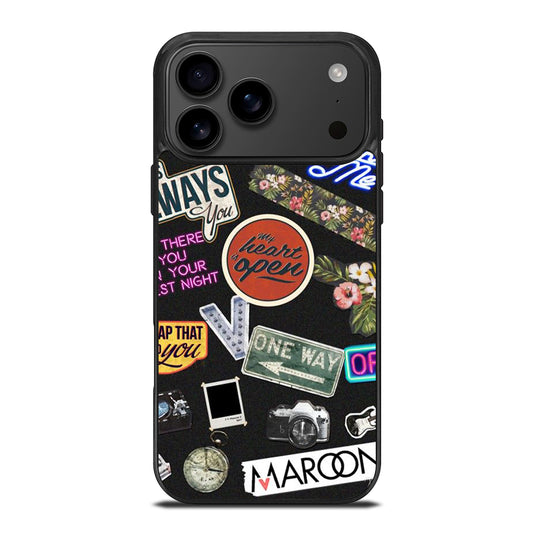 MAROON 5 PATTERN iPhone 17 Pro Max Case Cover