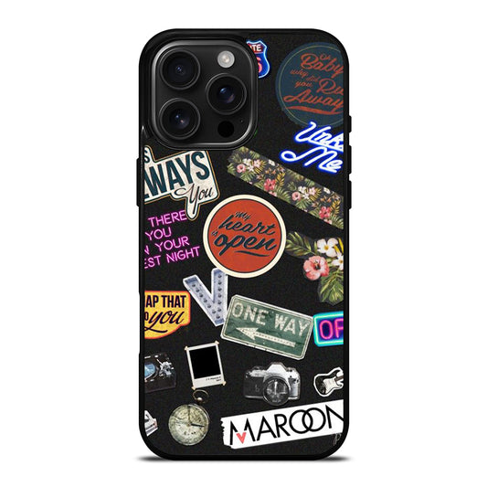 MAROON 5 PATTERN iPhone 16 Pro Max Case Cover