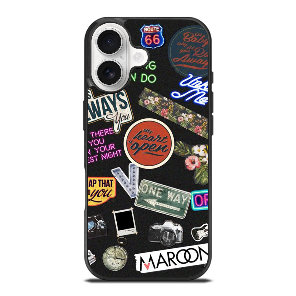 MAROON 5 PATTERN iPhone 17 Case Cover