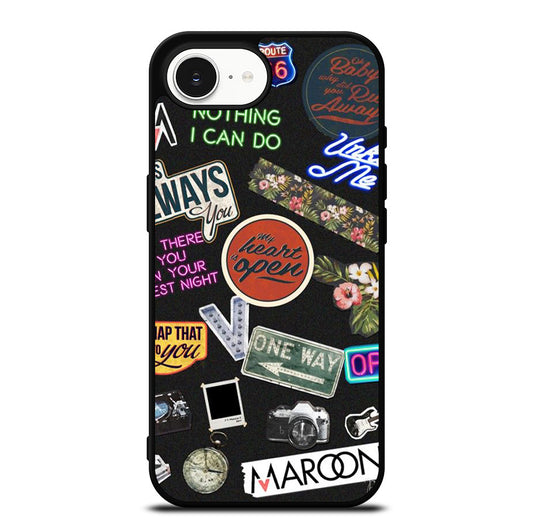 MAROON 5 PATTERN iPhone 16e Case Cover