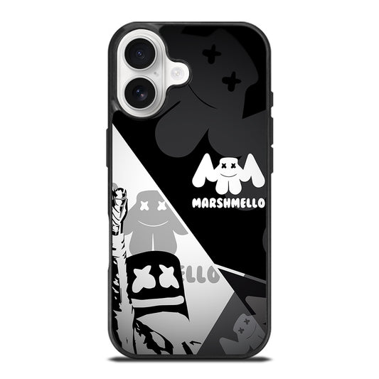 MARSHMELLO BLACK WHITE iPhone 17 Case Cover