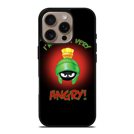MARVIN THE MARTIAN I'M VERY VERY ANGRY iPhone 16 Pro Case Cover