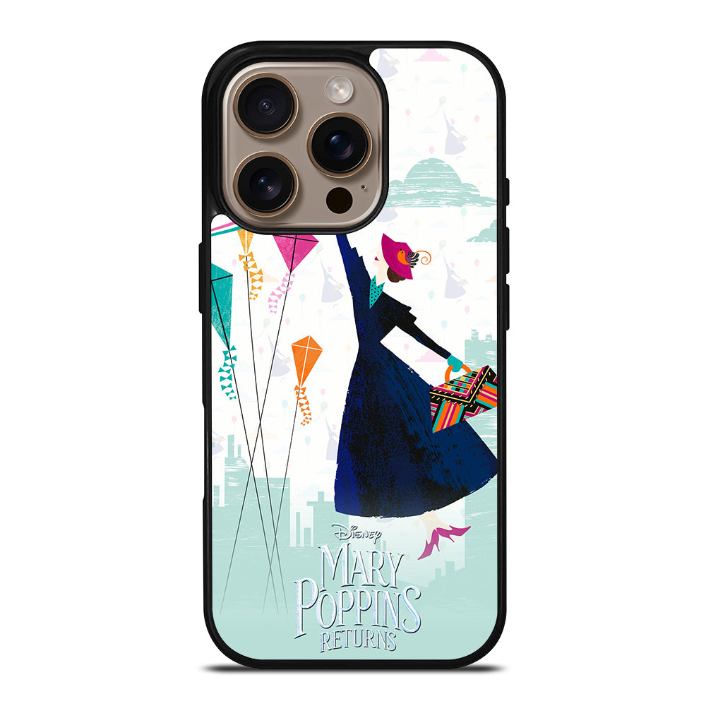 MARY POPPINS ART DISNEY iPhone 16 Pro Case Cover