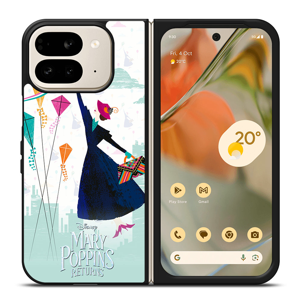 MARY POPPINS ART DISNEY Google Pixel 9 Pro Fold Case Cover