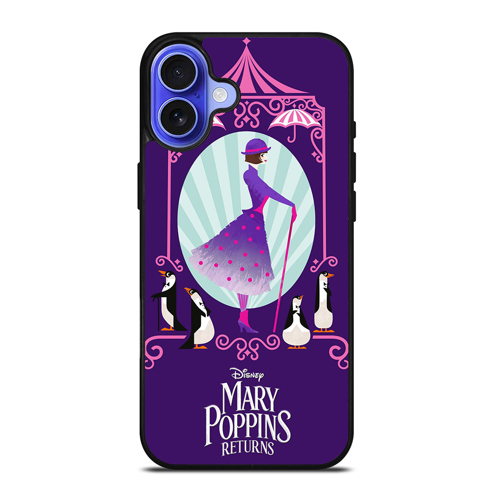 MARY POPPINS DISNEY iPhone 16 Case Cover