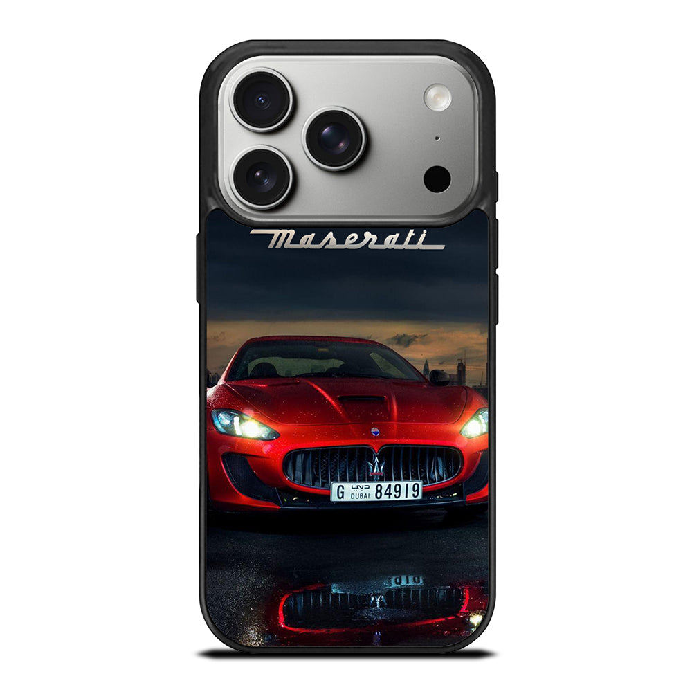 MASERATI RED CAR iPhone 17 Pro Case Cover