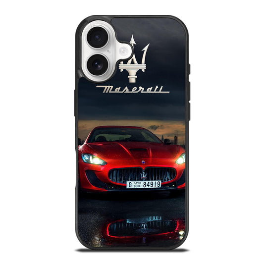 MASERATI RED CAR iPhone 17 Case Cover