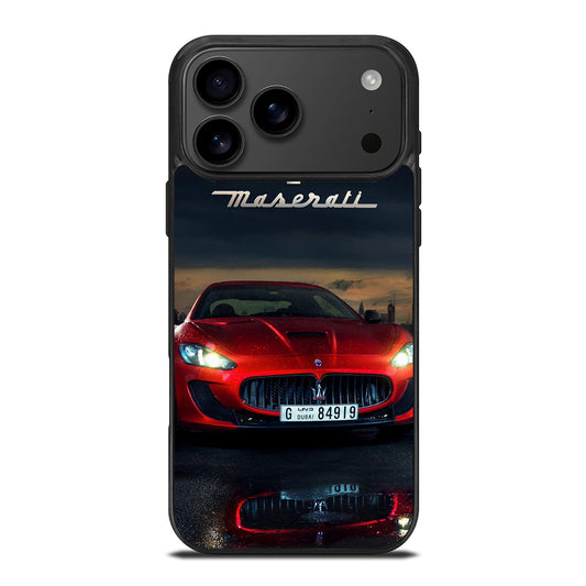 MASERATI RED CAR iPhone 17 Pro Max Case Cover