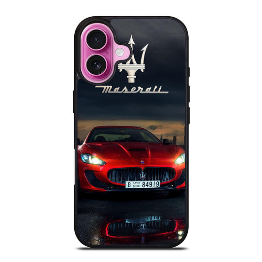 MASERATI RED CAR iPhone 16 Plus Case Cover
