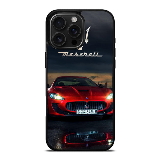 MASERATI RED CAR iPhone 16 Pro Max Case Cover