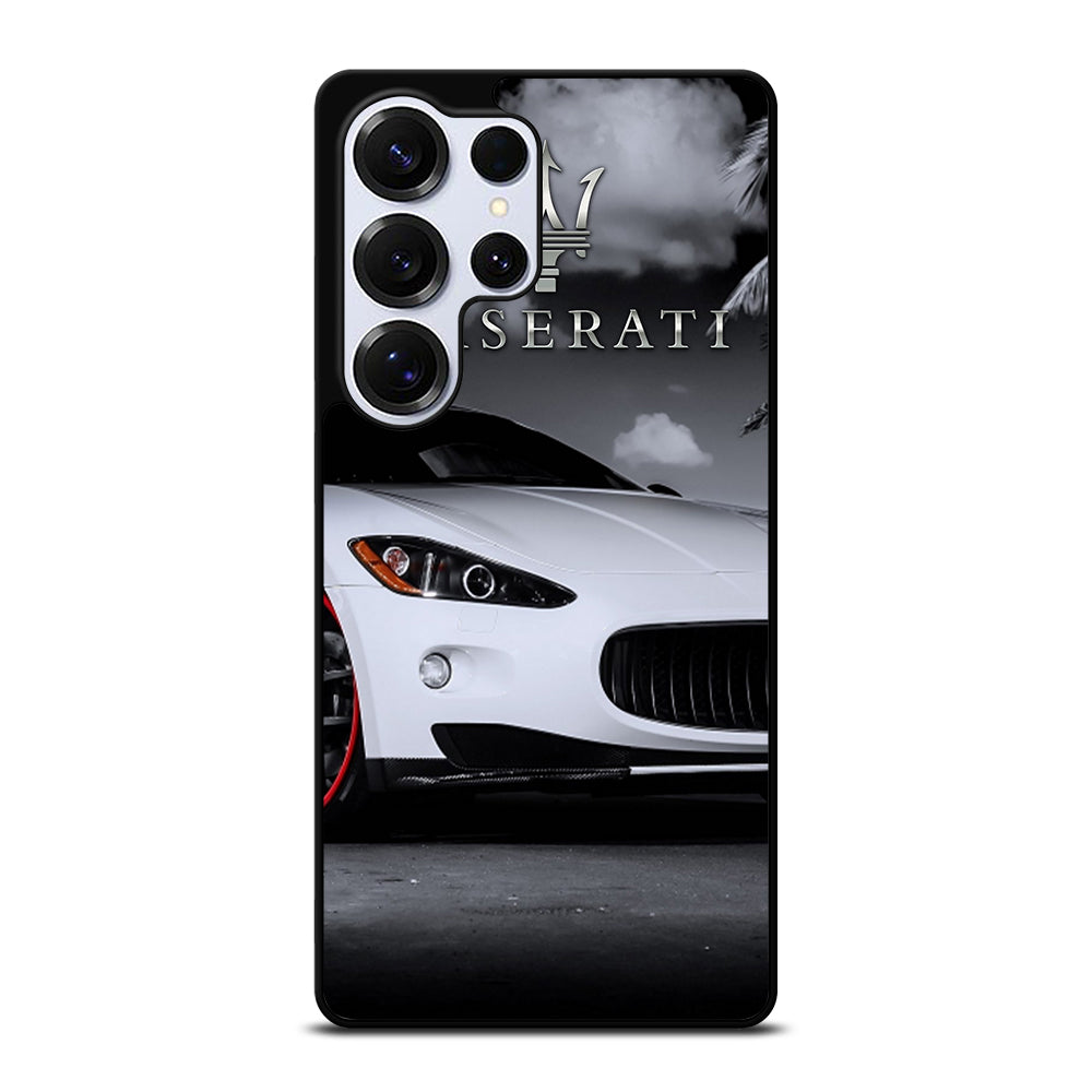 MASERATI WHITE CAR Samsung Galaxy S25 Ultra Case Cover